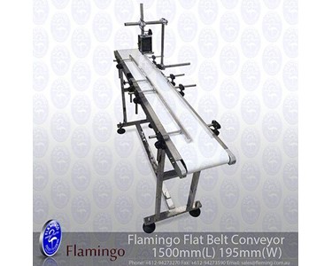 Flamingo - Flat Belt Conveyor Narrow | EFCF-195-1500