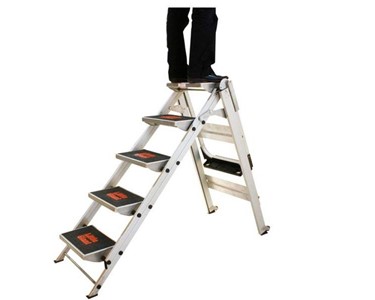 Little Giant - Safety Step Stair Ladder 5 Steps
