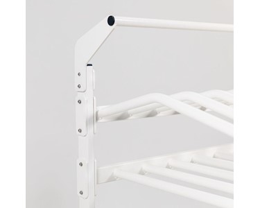 Mobile Apron Rack for 10 Tops & Skirts - Mobile Lead Apron Rack for 10 Tops & Skirt - SL-RACK-10VS