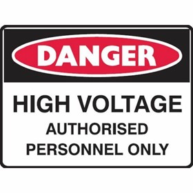 Safety Signs - Danger Signs