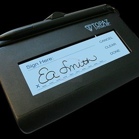 Topaz Siglite Signature Pad LCD 1x5 HID-USB Backlit - T-LBK460-HSB-R