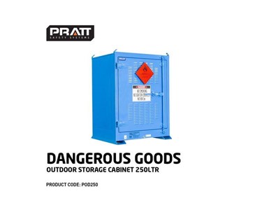 Pratt - 250L Outdoor Dangerous Goods Storage Cabinet