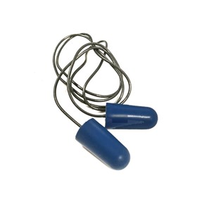 Corded Earplug (BOX OF 200) | Metal Detectable Disposable 