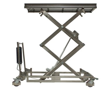 Nuline - Mortuary Lifter Trolley for use with Standard Mortuary Fridges