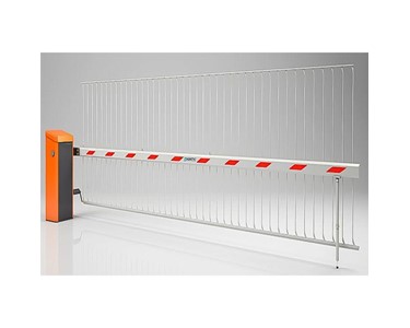 Magnetic - Safety Barrier Boom Gate | Skirt with climb-over prevention