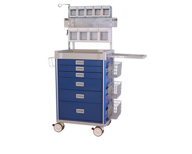 Select Patient Care - Anaesthetic Cart | 6 Drawer - Package 2