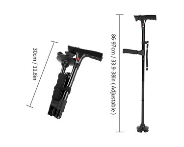 Walking Cane Stick with LED 30cm 