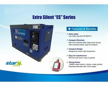 Diesel Generator 6.5kw | ES Series