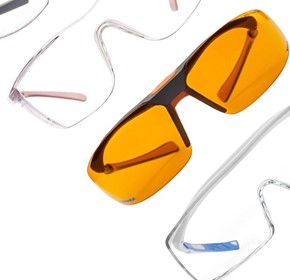 Eye protection in healthcare areas