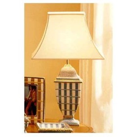 Premium Lamp | Blue Stripe with Shade