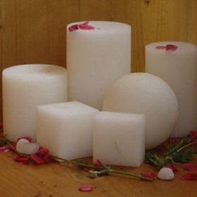 Scented Candle | Natural Rustic Pillar Candle