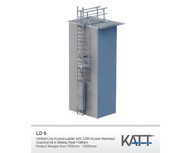 Vertical Line Ladder | Sayfa Systems | LD 6