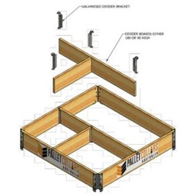 Pallet Collar Divider Brackets | PCDB