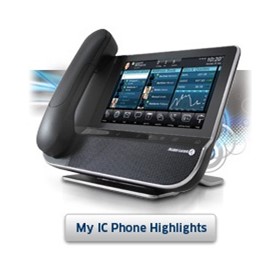 Smart Deskphones | OmniTouch 8082 MyIC Phone
