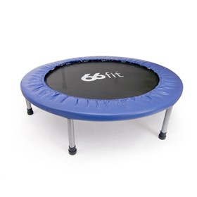 Mini FitnessTrampoline | 66fit - Black/Blue 90cm