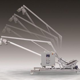 Flexible Screw Conveyor | Sanitary Tilt-Down