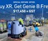 Conquest Industrial - December Hot Deal: Refurb XR46TC Ride-On Scrubber + Free Genei B