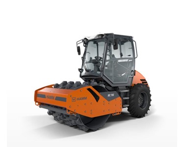 Hamm - Padfoot Roller | HC 70i P Compactor with Padfoot Drum