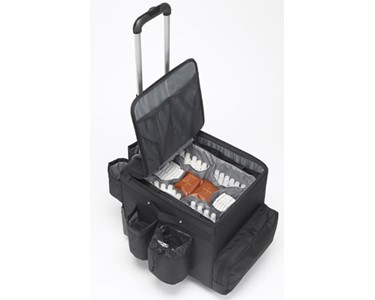The Mobile-Pack is a sleek supply mini trolley that makes a tough job easy