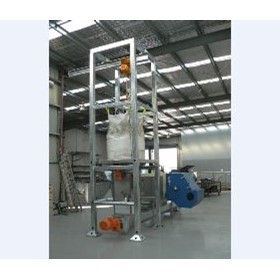 Bulk Bag Unloader with Integrated Monorail Hoist | Lynchborough-GPM