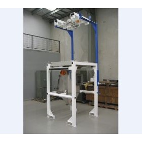 Bulk Bag Unloader with Fork Lift Bag Placement | Lynchborough-GPM