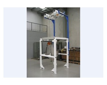 Bulk Bag Unloader with Fork Lift Bag Placement | Lynchborough-GPM