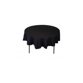 Round Tablecloth | 180cm | Black