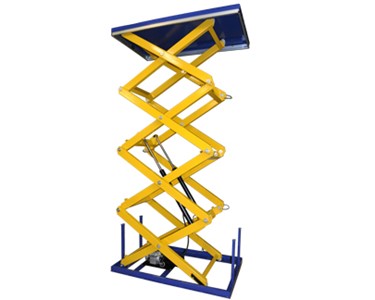 High Lift Scissor Lift Tables | 1-4 Tonne | Triple & Quad
