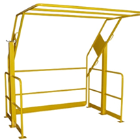Double Acting Pallet Safety Gates - Powder Coated