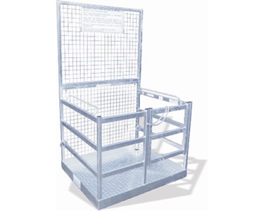 Safety Cage Work Platforms | Zinc Plated
