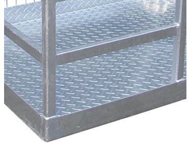 Safety Cage Work Platforms | Zinc Plated
