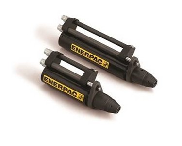 Durable, light Enerpac hollow jacks safely and powerfully stress construction, resource and infrastructure projects.
