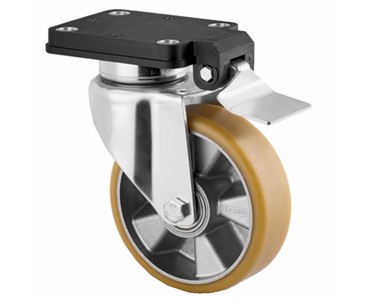 Tente - Swivel Castors With Central Total Lock 