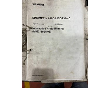UNION - Union BFT-110 Horizontal Borer with Siemens Control