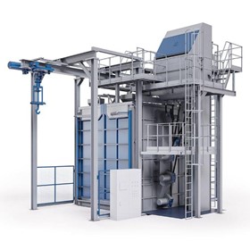 Shotblasting Machine | SUPERIOR EdgeBlast Spinner Hanger