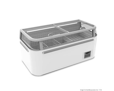Thermaster - Island Freezer with Glass Sliding Lids - ZCD-E185G