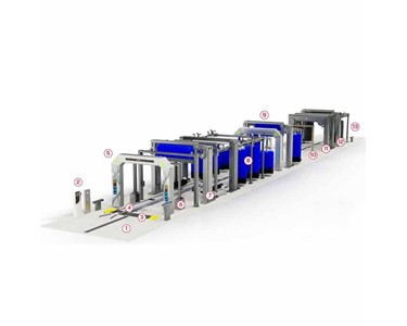 Conveyor Tunnel Car Washes up to 60 vehicles per hour | T’WASH PRO