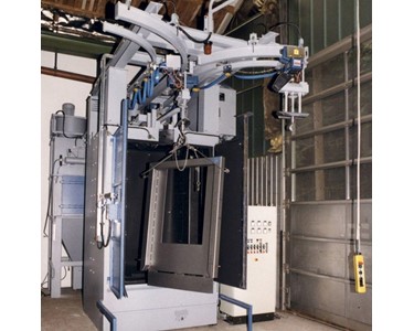 Superior - Shotblasting Machine | SUPERIOR EdgeBlast Spinner Hanger