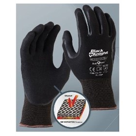 Nitrile Coated Gloves | Gripmaster® Black Knight