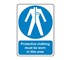 Protective Clothing Sign | MAN 007