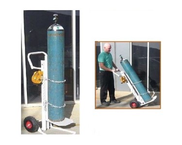 Hand Truck with Gas Bottle Cradle | N4