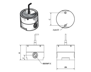 Kytola - Stainless Steel Oval Gear Meter | Model SRP
