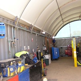 Machinery & Workshop Shelter | DomeShelter™