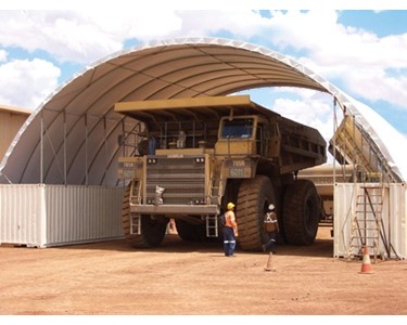 Machinery & Workshop Shelter | DomeShelter™
