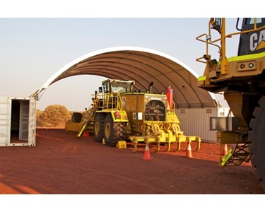 Machinery & Workshop Shelter | DomeShelter™