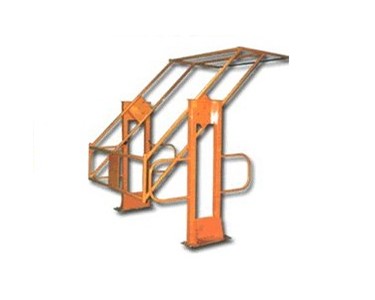 Sheerwood - High Level Safety Barrier | SP Loading Platform Swinging Gate