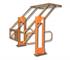 Sheerwood - High Level Safety Barrier | SP Loading Platform Swinging Gate