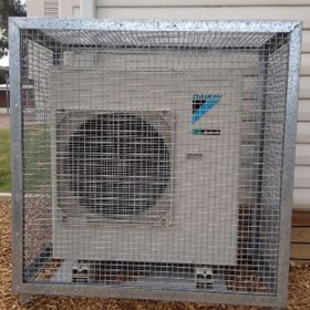 Security Cages for Air Conditioner Condensers | Redbank Group