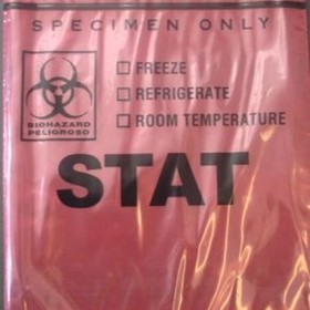 Tinted Biohazard Specimen Bags | 3-Wall TearZone
