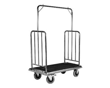 Stainless Steel Garment & Luggage Trolley | Wagen
